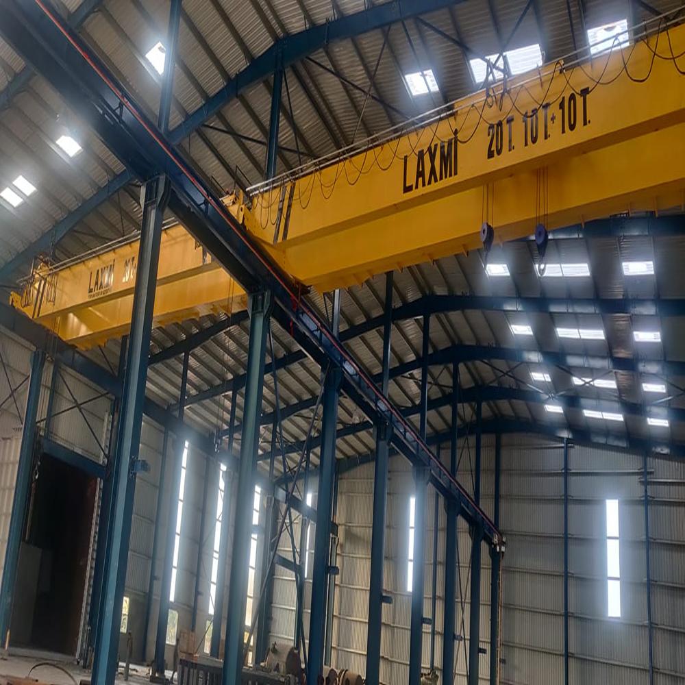 Industrial Eot Cranes - Color: Golden Yellow