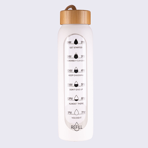 Ne-30-1 Glass Motivational Bottle - Color: As Per Requirement