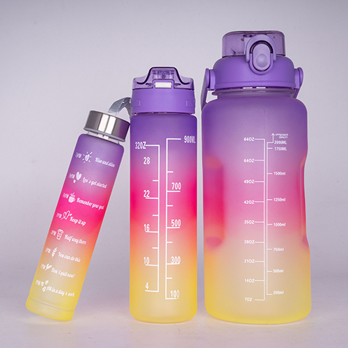 NE-22-1 Motivational Quotes Bottle Set Of 3 Pcs