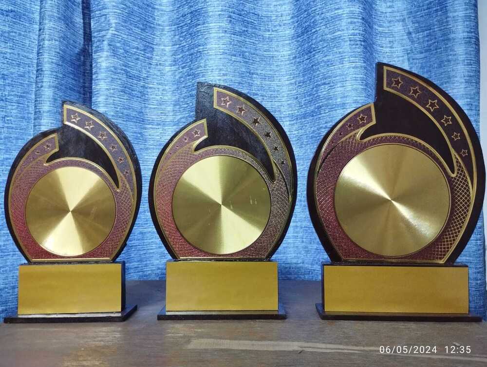 Wooden trophy