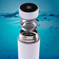 NE-03 SS304 Waterproof Temperature Display Bottle