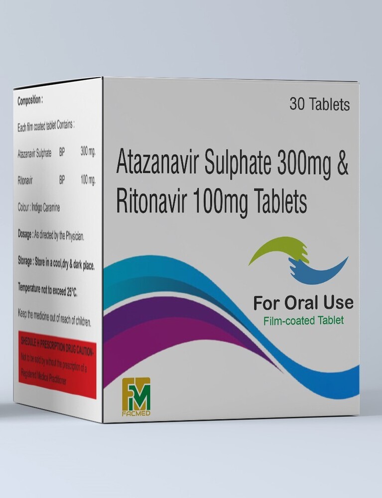 Ata Zanavir And Ritonavir Tablet Dry Place