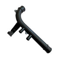 Auto Custom Injector Fuel Rail Hose - Color: Black