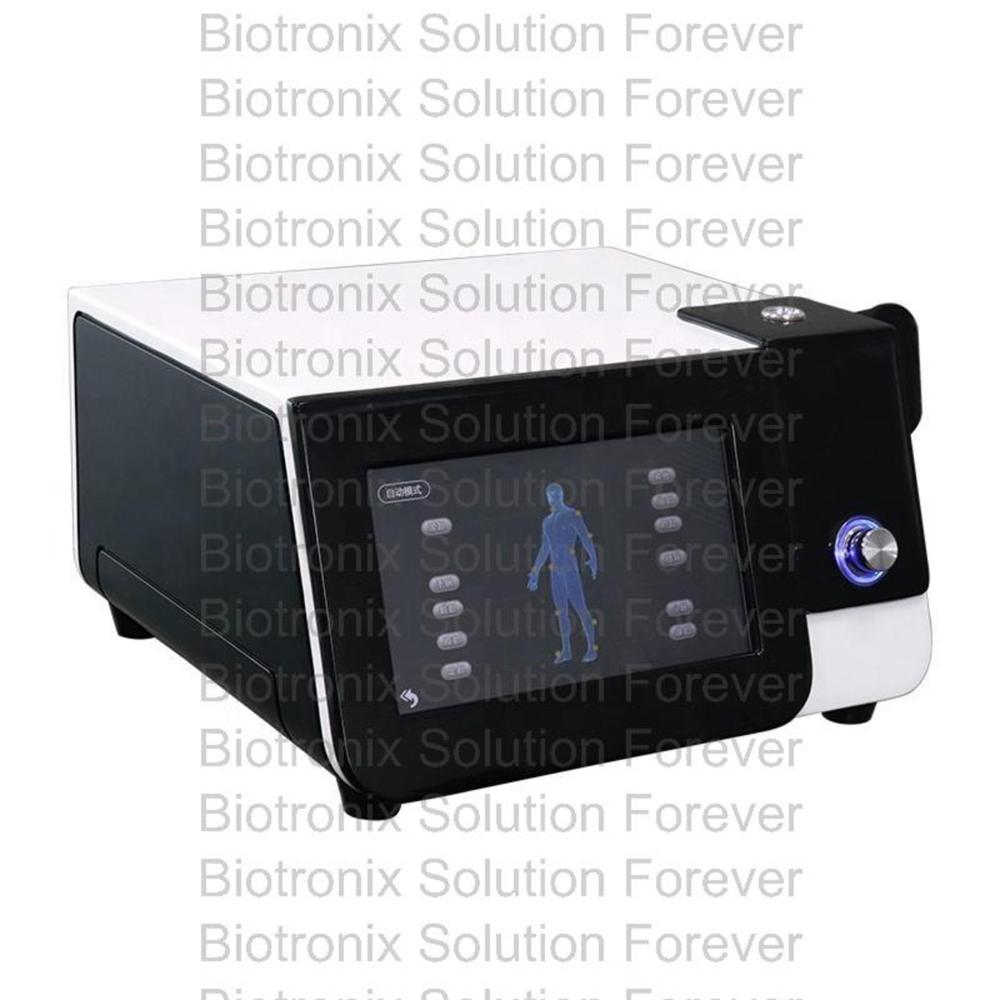 Advanced Pneumatic Shockwave Therapy Machine Black for Tendon Healing and Muscle Stimulation