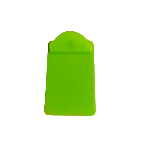 Green Mini Clip Board - Material: Plastic