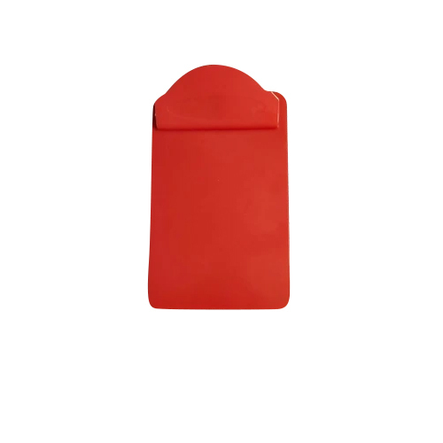 Red Mini Clip Board - Material: Plastic