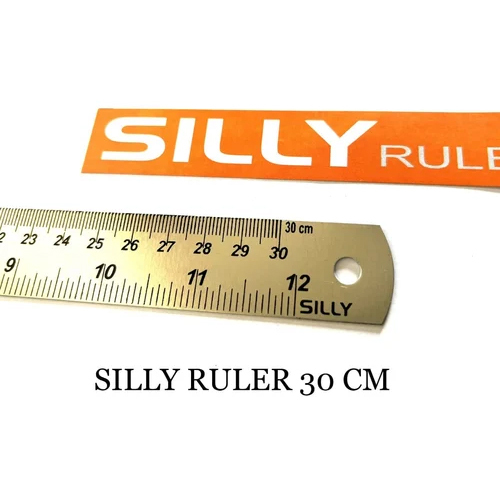 Silly 30Cm Metal Scale - Feature: Corrosion Resistance