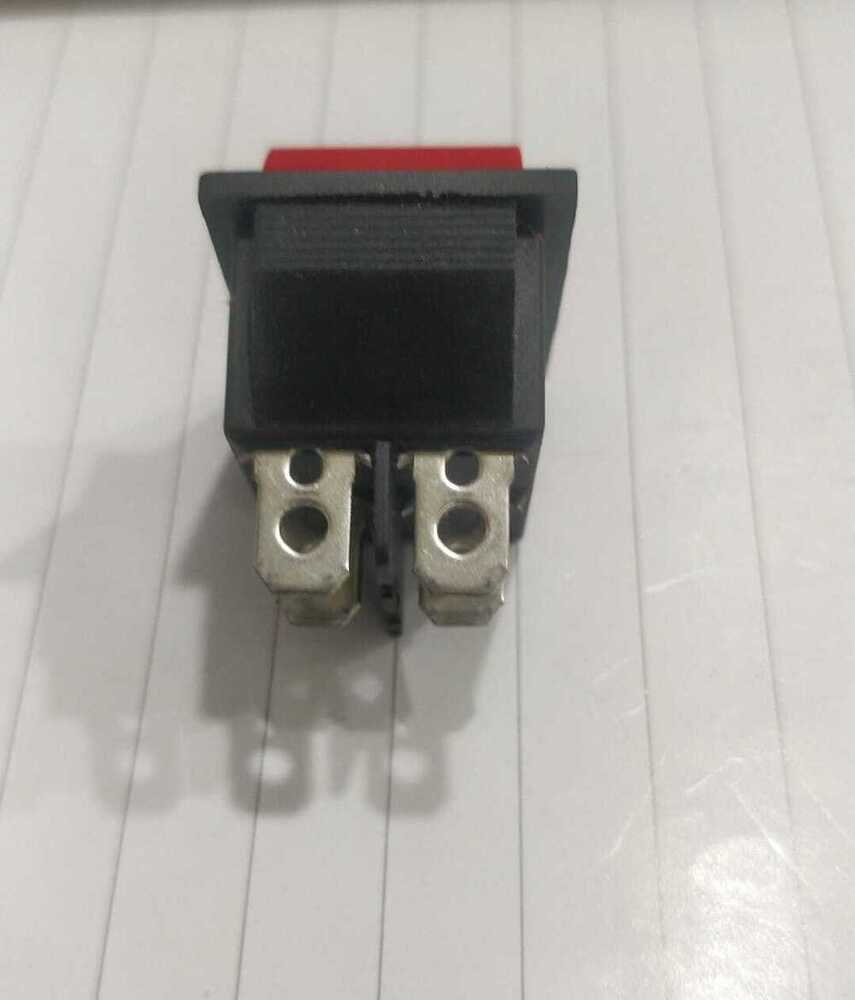 Rs608 Red Without Light 4 Pin On-off Rocker - Material: Metal