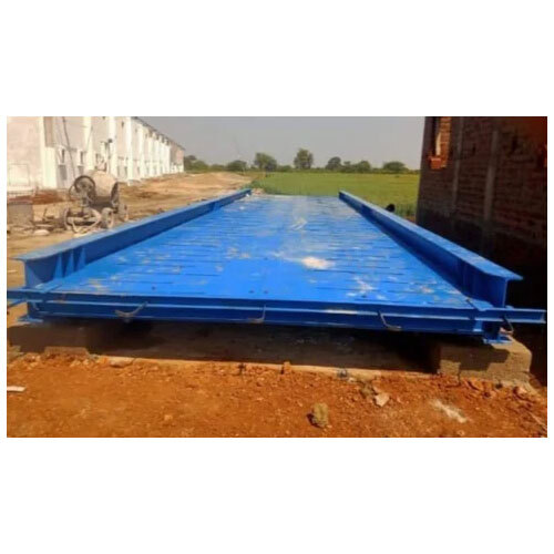 Composite Pitless Weighbridge - Color: Blue