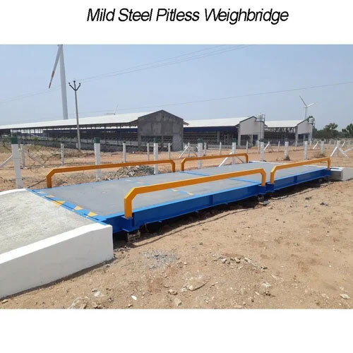 Mild Steel Pitless Type Weighbridge - Length: 25-40 Feet Foot (Ft)