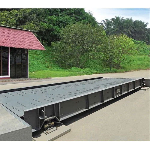 Mild Steel Pitless Truck Weighbridge - Color: Black