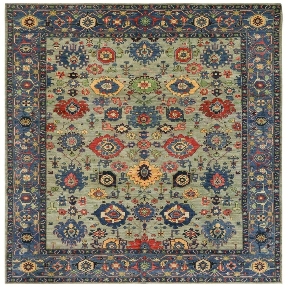 Oushak Rugs - Advantage: Non-Slip