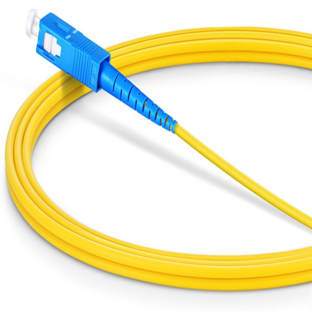 Patch Cord Sc-upc Sm 3mm 5 Meter - Single-mode Fiber 5m Length Lszh Jacket 65db Return Loss Low Insertion Loss Ruggedized Durability