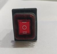 RS608 RED LIGHT 6 PIN ON-OFF-ON WATERPROOF, Three Position (Center OFF)