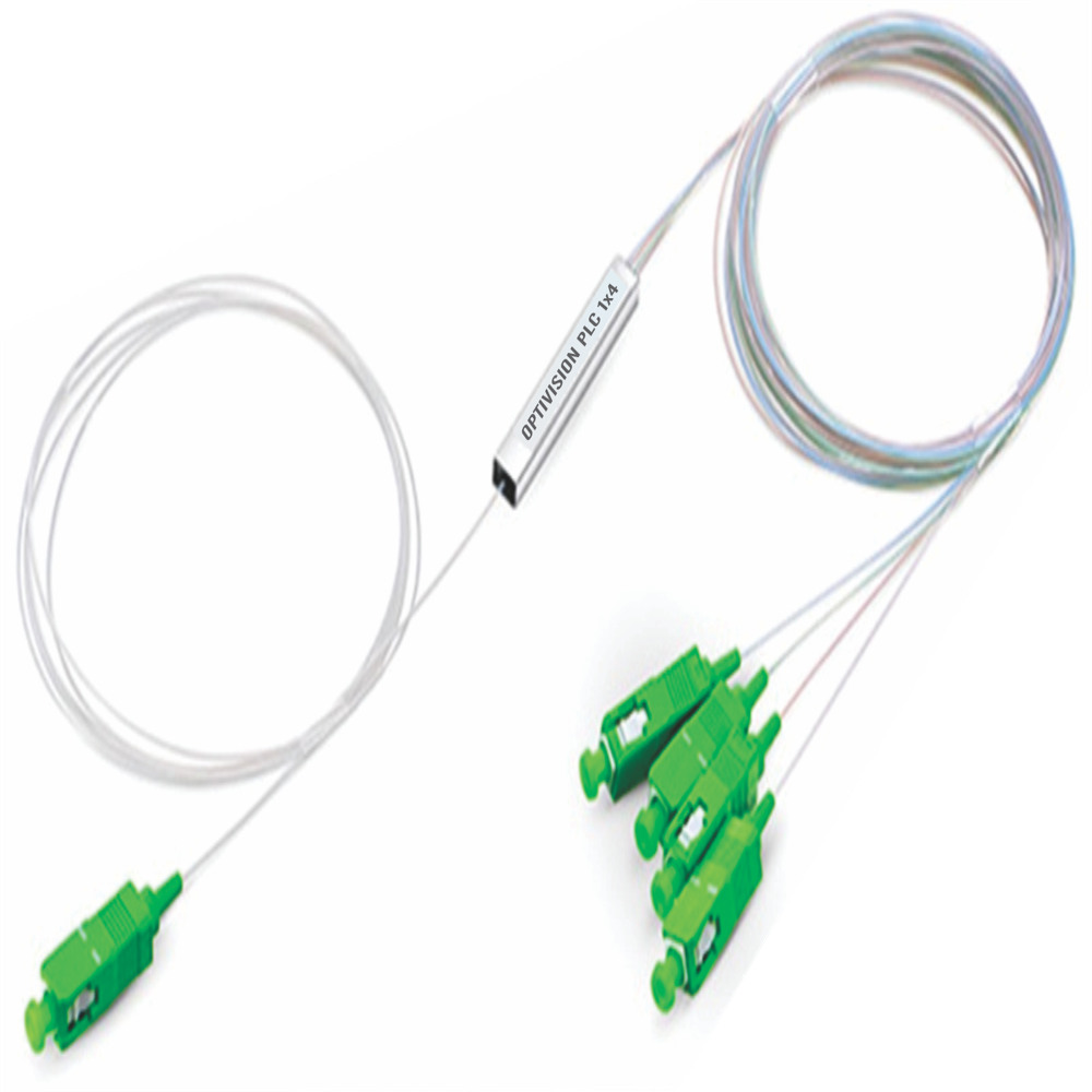 Fiber Plc Splitter 1x4 - 1x4 Configuration, 1260-1650 Nm Wavelength Range | High Reliability, Rugged Design, Customizable Length And Split Ratios