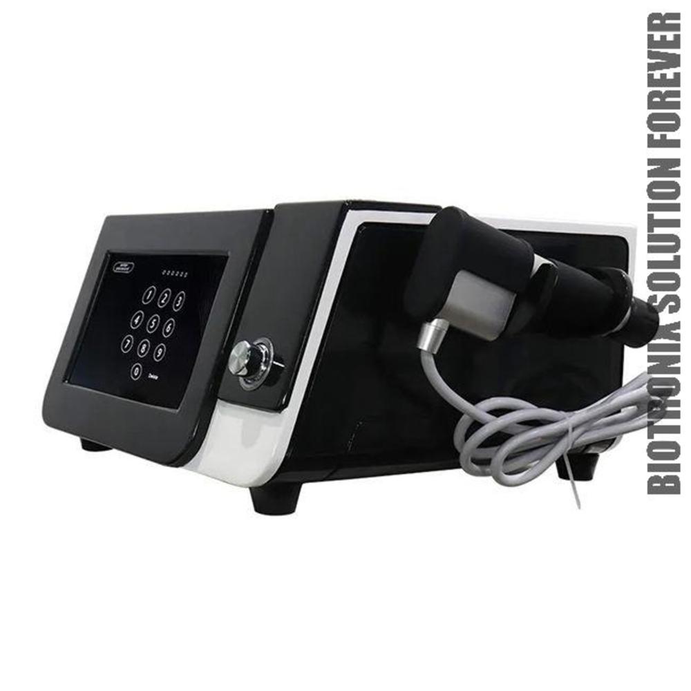 Latest Black Pneumatic Shockwave Therapy Equipment For Clinics, Hospitals, And Wellness Centers - Accuracy: 1 Gm