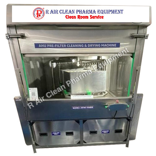 Ahu Pre Filter Cleaning And Ducting Machine - Application: Industrial