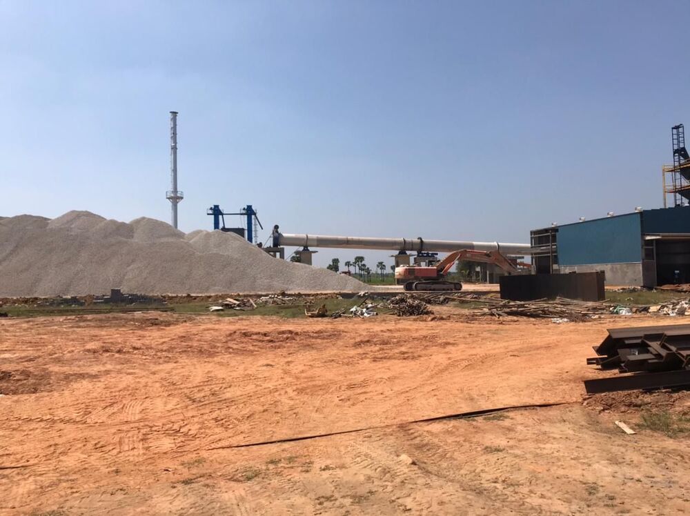 Lime Calcination Plant - Color: Silver