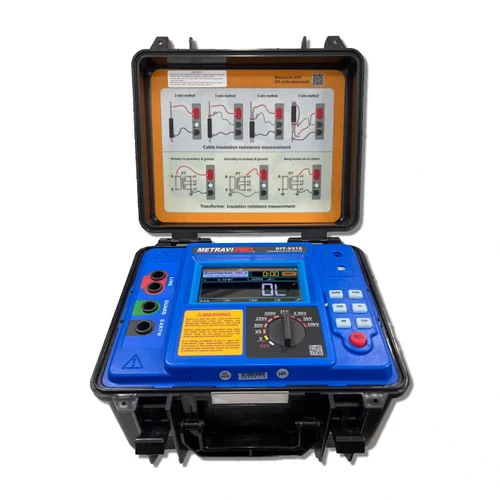 10 Kv Digital Insulation Resistance Tester - Color: Black