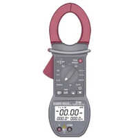 3 Phase Power Clamp Meter And Inrush Current Measurement - Color: Black