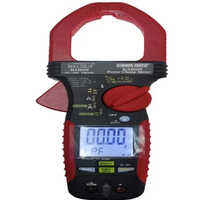 Digital Solar Power Meter - Color: Red