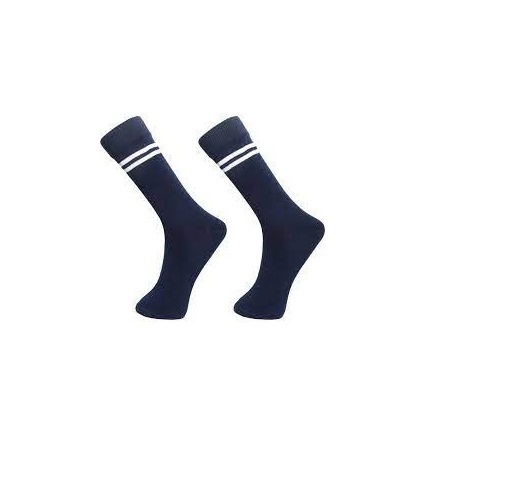 Uniform Socks - Bamboo & Poly Cotton Blend, Full Leg Length | Breathable, Reversible, Odor-resistant, All-season Comfort, Premium Fit For Kids & Teens, Stylish Knit Design
