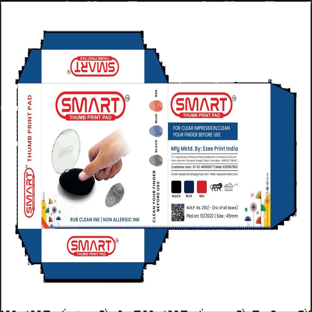 Thumb Print Pad - Material: Rubber