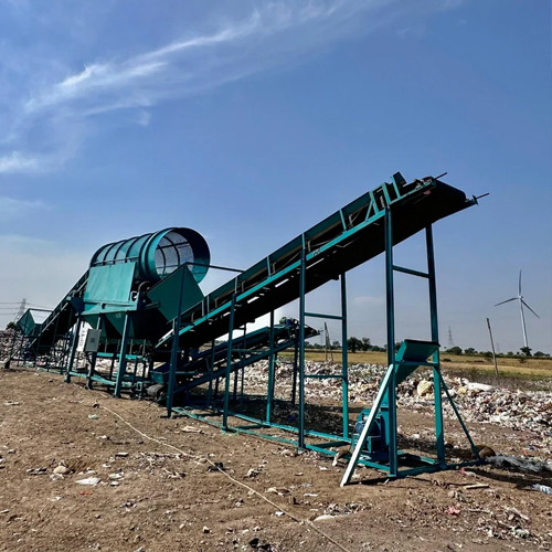 Mobile Type Solid Waste Compost Machine - Bag Size: Extra Large