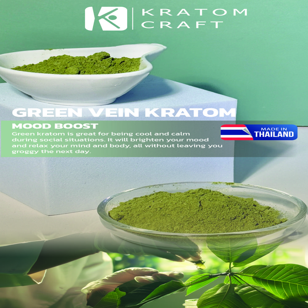 Premium Thai Kratom - Dried Leaves Powder