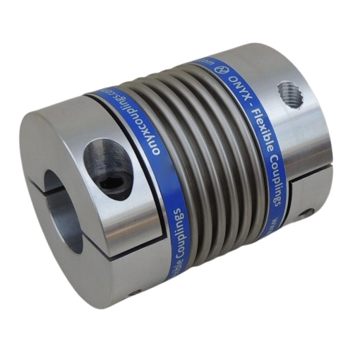 Bellow Coupling - Clamping Hubs design (Zero Backlash, Torsionally Rigid)