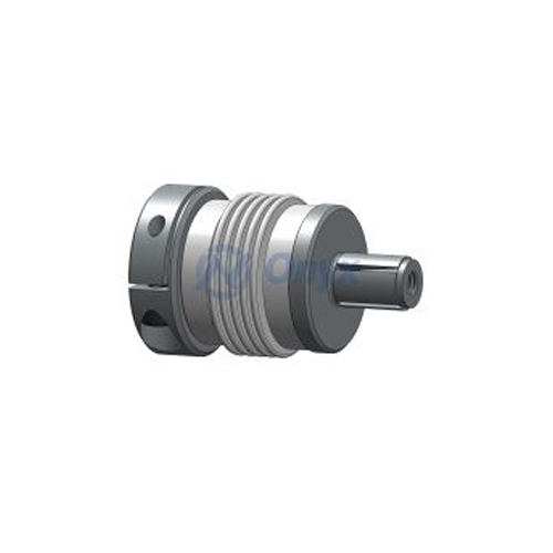 Expandable Collet Bellow Coupling - Color: Metallic Silver
