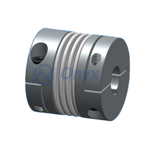 Compact Clmpg Hub Bellow Coupling - Color: Grey