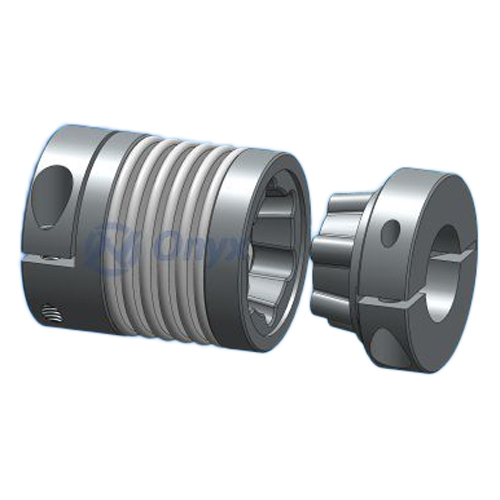 Plug Clamping Hubs Bellow Coupling - Color: Grey