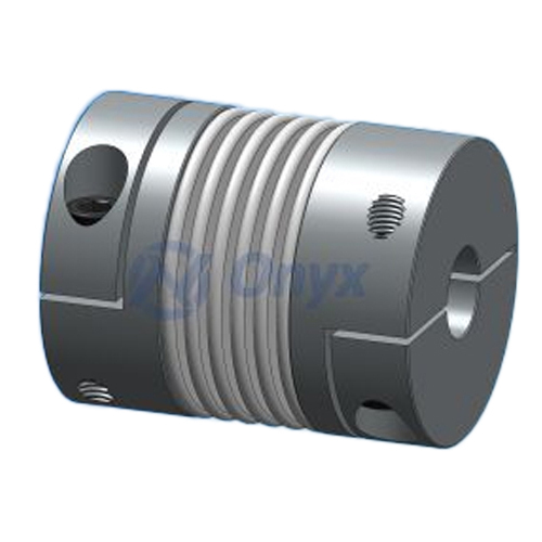 Clamping Hubs Bellow Coupling - Color: Grey
