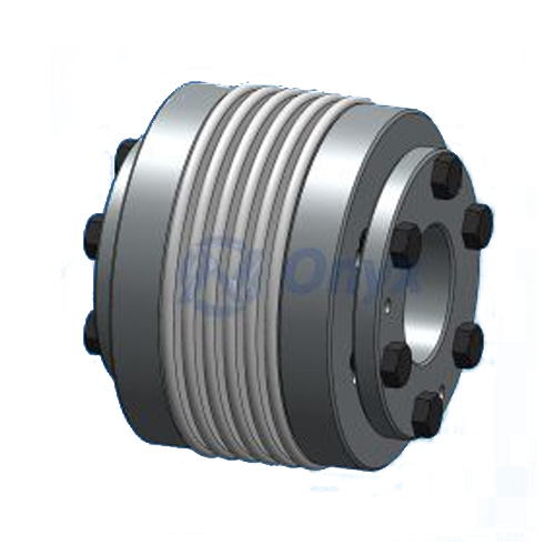 Internal Taper Sleeve Bellow Coupling - Color: Grey