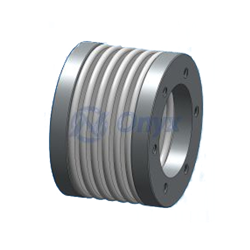 Flange Mounting Bellow Coupling - Color: Grey