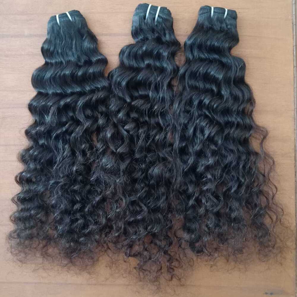 Raw Indian Curly Human Hair Bundles