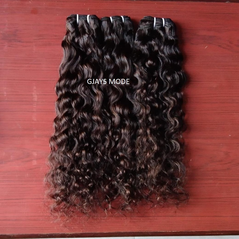 Raw Indian Curly Human Hair Bundles