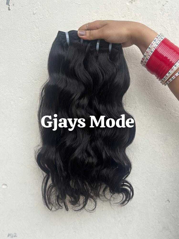 Remy Natural Bulk Hair Extension - Application: Personal