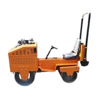 Orange Smt-850 Ride On Roller Tommy Hydraulics, Greaves 1510 Engine & Amron Battery - Dimension (l*w*h): 1900 X 900 X 2240 Millimeter (mm)