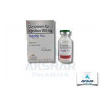 Dorific Plus Injection 500mg - Lyophilized Powder, Doripenem, Iv Use, Pharmaceutical Grade, 1x1 Vial