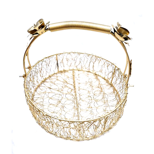 Metal Meshwire Hamper Shagun Basket