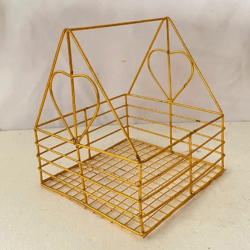 Iron Metal Gift Basket