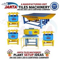 Heavy-duty Single Phase Paver Block Making Machine - Capacity: 100 Kg/hr