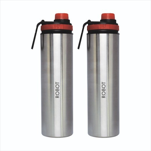 Steel Fridge Robot Water Bottle(750ml)