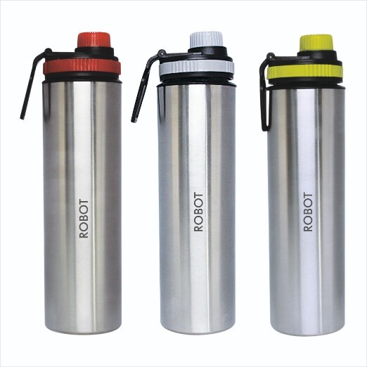 Steel Fridge Robot Water Bottle(750ml)