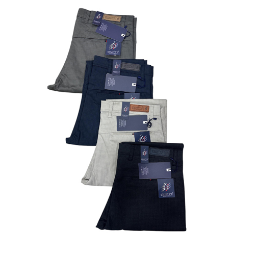 Marvel 20 Mens Plain Casual Trousers - Color: Various Colour Available