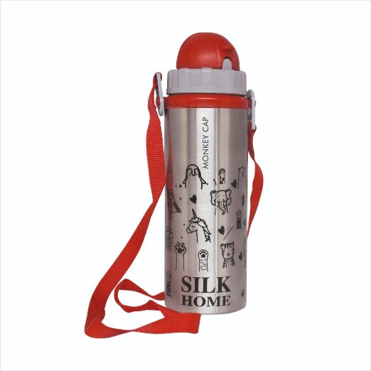 500ml Stainless Steel Monkey Cap Kid Bottle - Capacity: 500 Milliliter (Ml)