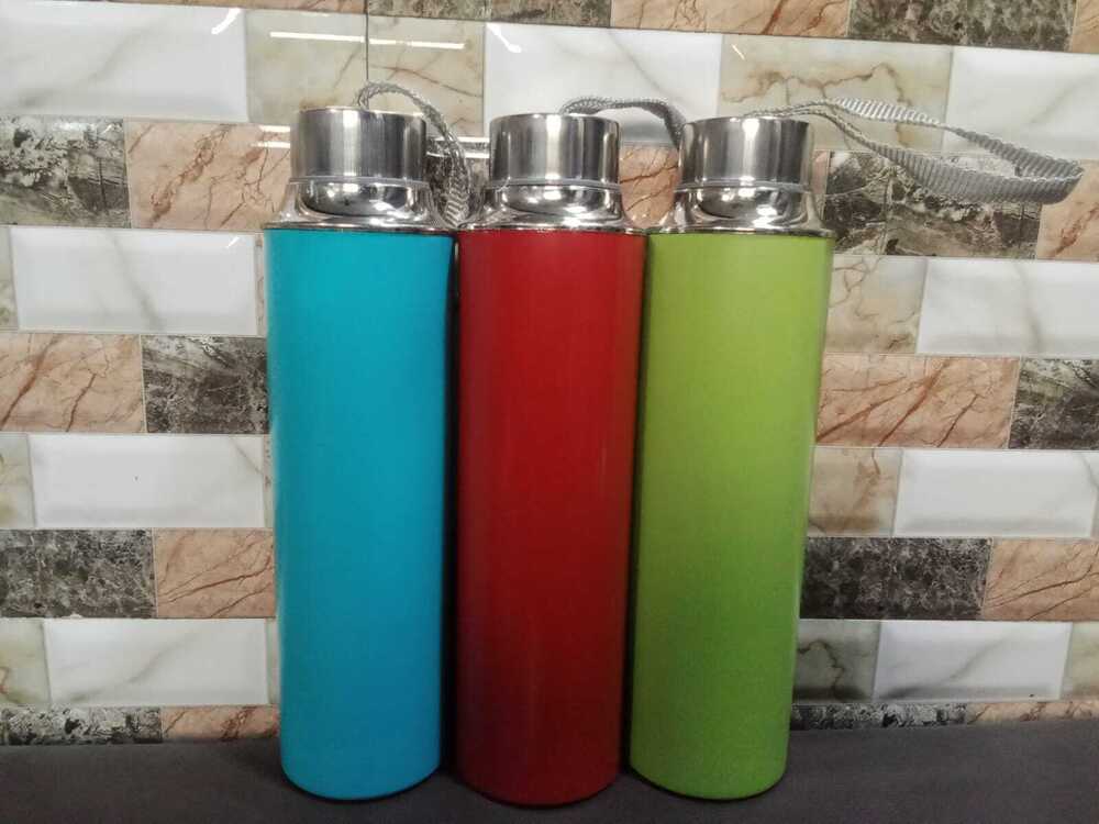 Ss Crom Water Bottle 1000ml - Color: Different Colours