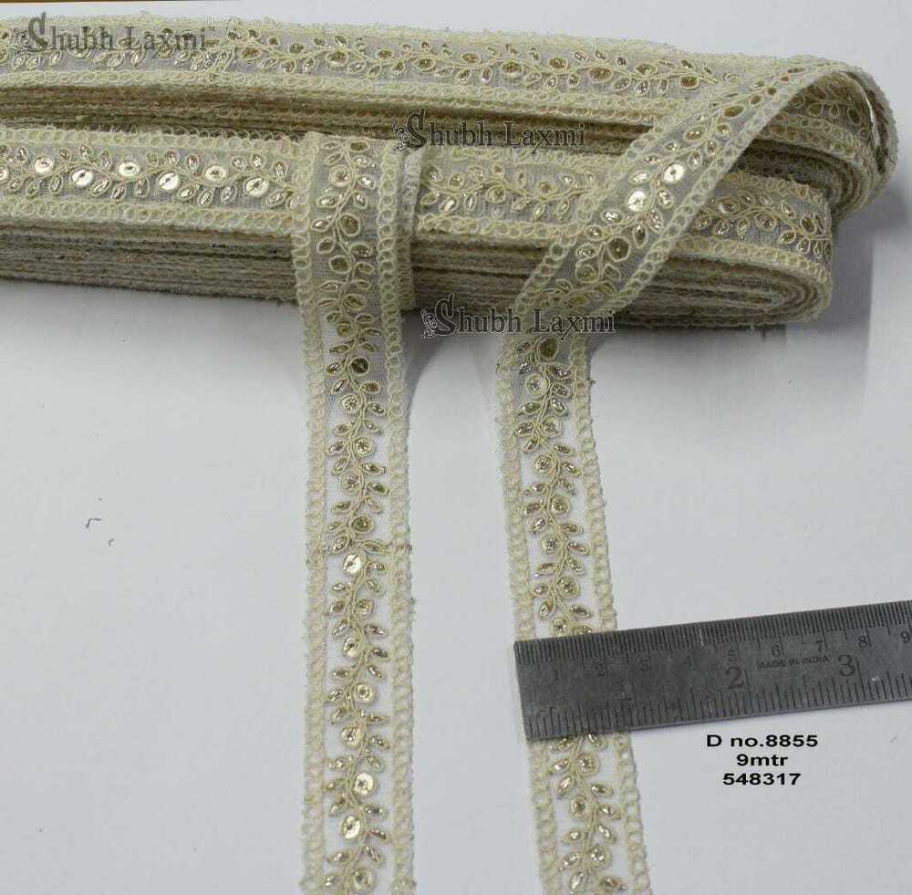 embroidery zari lace